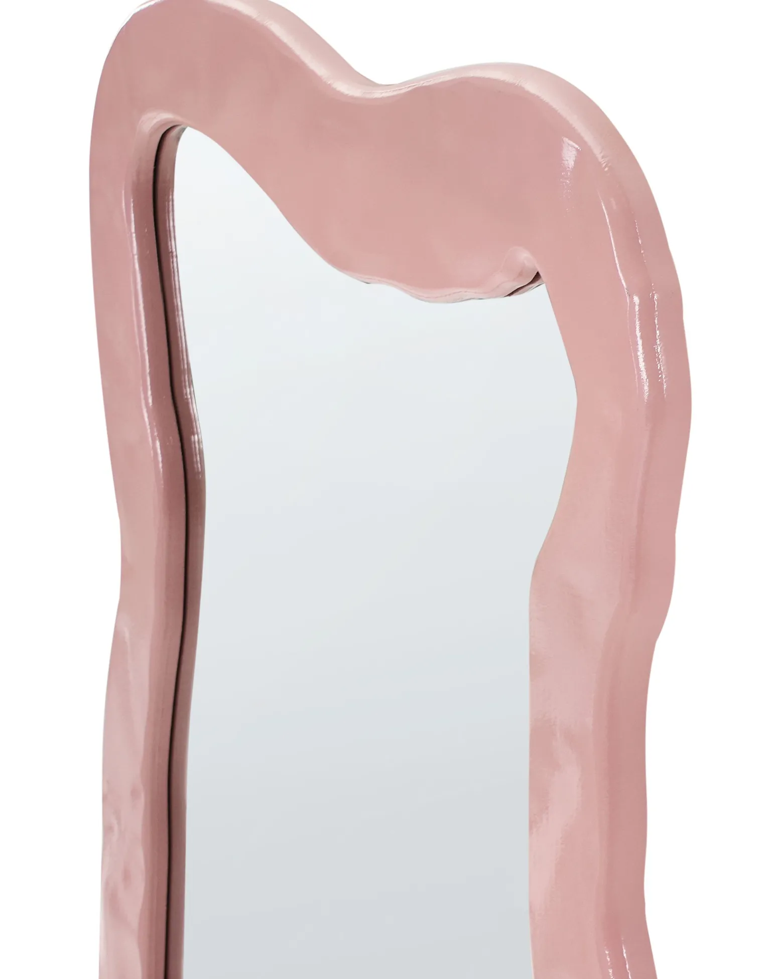 Lustro ścienne PENCRAN 60 x 80 cm Różowy