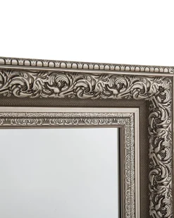 Lustro ścienne wiszące 51x141 złote