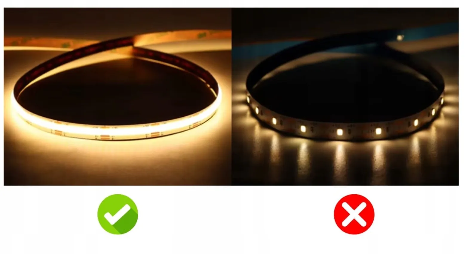 Lustro Led 60x80 Cm Cob 608 Diod/M Z Włącznikiem Dotykowym - 3 Barwy