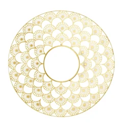 Lustro Mandala 70cm złota