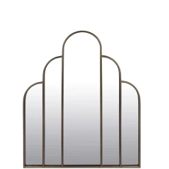 Lustro w metalowej ramie 81x66x2,5 cm