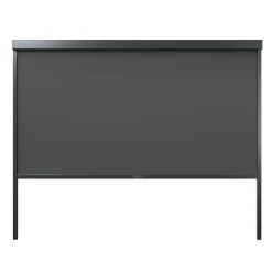 Markiza tarasowa manualna do pergoli 370x238cm ścianka boczna 4m