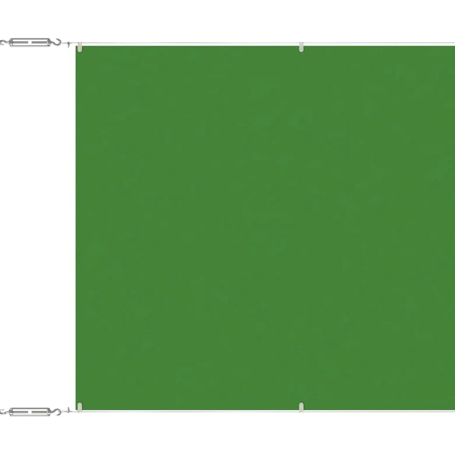 Markiza Pionowa Zielona Żagiel Ogrodowy Zadaszenie Na Ogród 60x600 cm