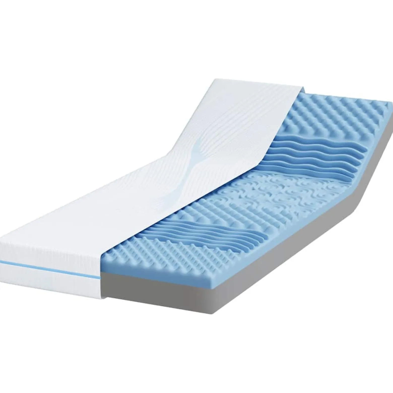 Materac Biały 80 x 200 cm Pianka
