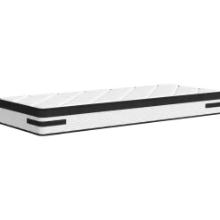 Materac kieszeniowy Biały 90 x 200 cm Pianka vidaXL