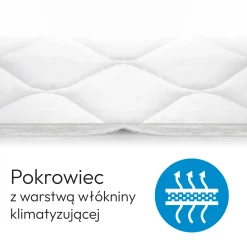 Materac kieszeniowy MEDIRO CORE | H2/H3 90x200