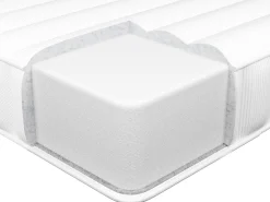 Materac pianka memory 80 x 200 cm średnia twardość