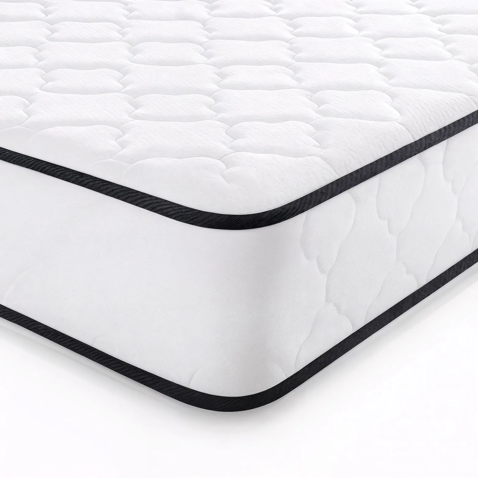 Materac sprężynowy z ochraniaczem AKORD 7-strefowy H3 90x190 cm