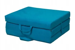 Materac turystyczny VELINDA 80x200x10 cm składany rozkładany dostawka