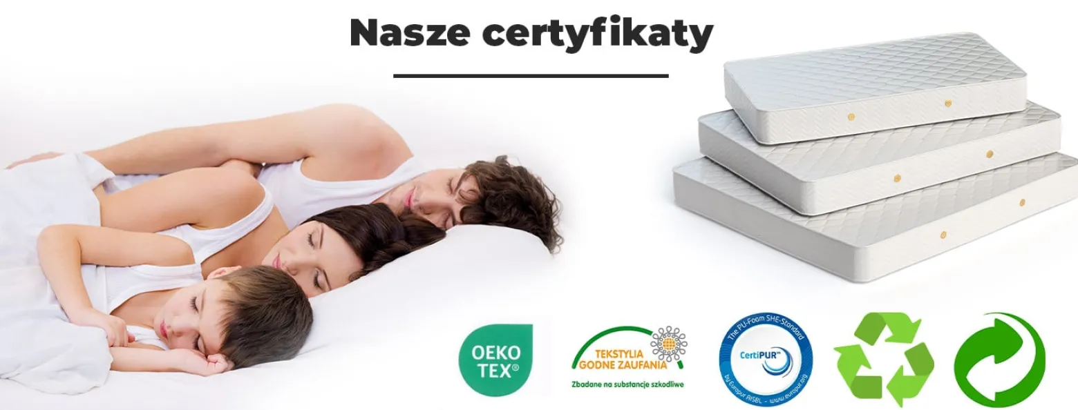 Materac 80x200 sprężynowy kieszeniowy H3 H4 23cm KOKOS