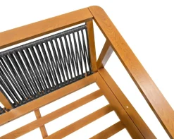 Meble Ogrodowe Aluminiowe Dwie Sofy + Fotel + Stolik