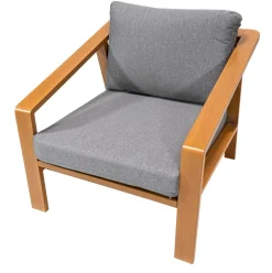 Meble Ogrodowe Aluminiowe Dwie Sofy + Fotel + Stolik