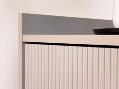 Meblościanka do salonu ASPERO orzech