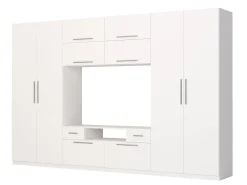 Meblościanka Scandi Biel 350 cm
