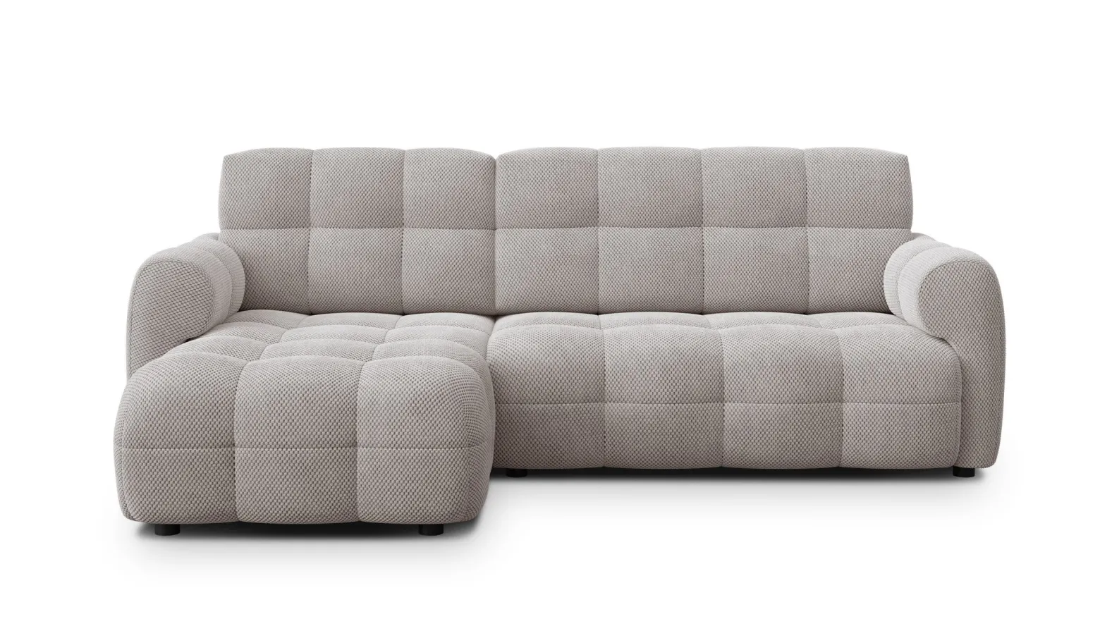 MELLOW sofa narożna 3 osobowa lewa, beżowa