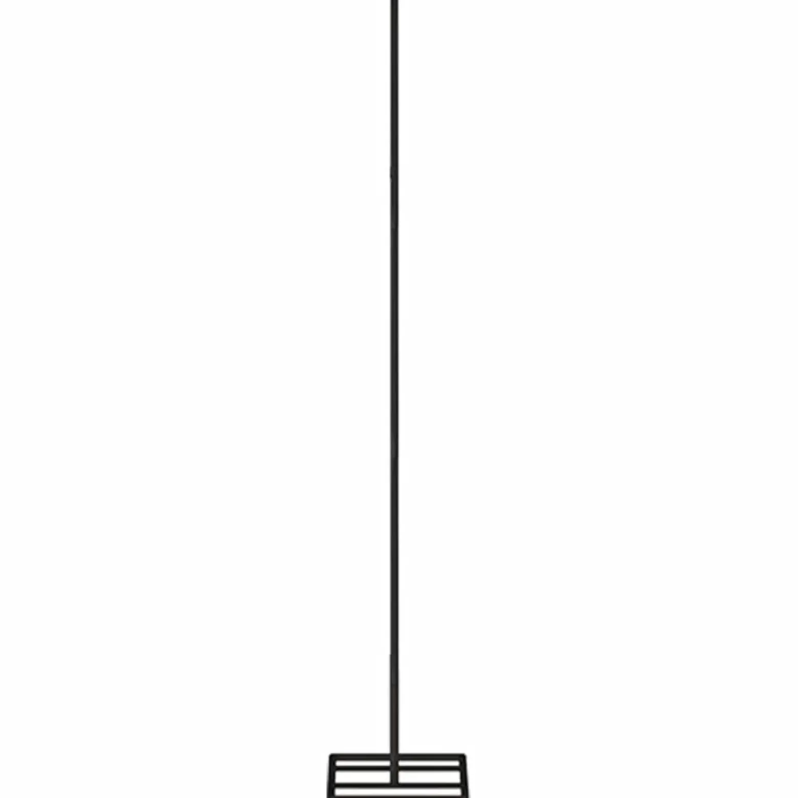 Metalowa choinka świąteczna do dekoracji czarna 60 cm