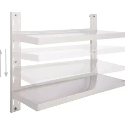 Metalowa półka ścienna Collin 2X - Tinix