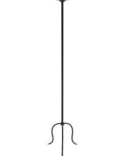 Metalowy świecznik 120 cm czarny