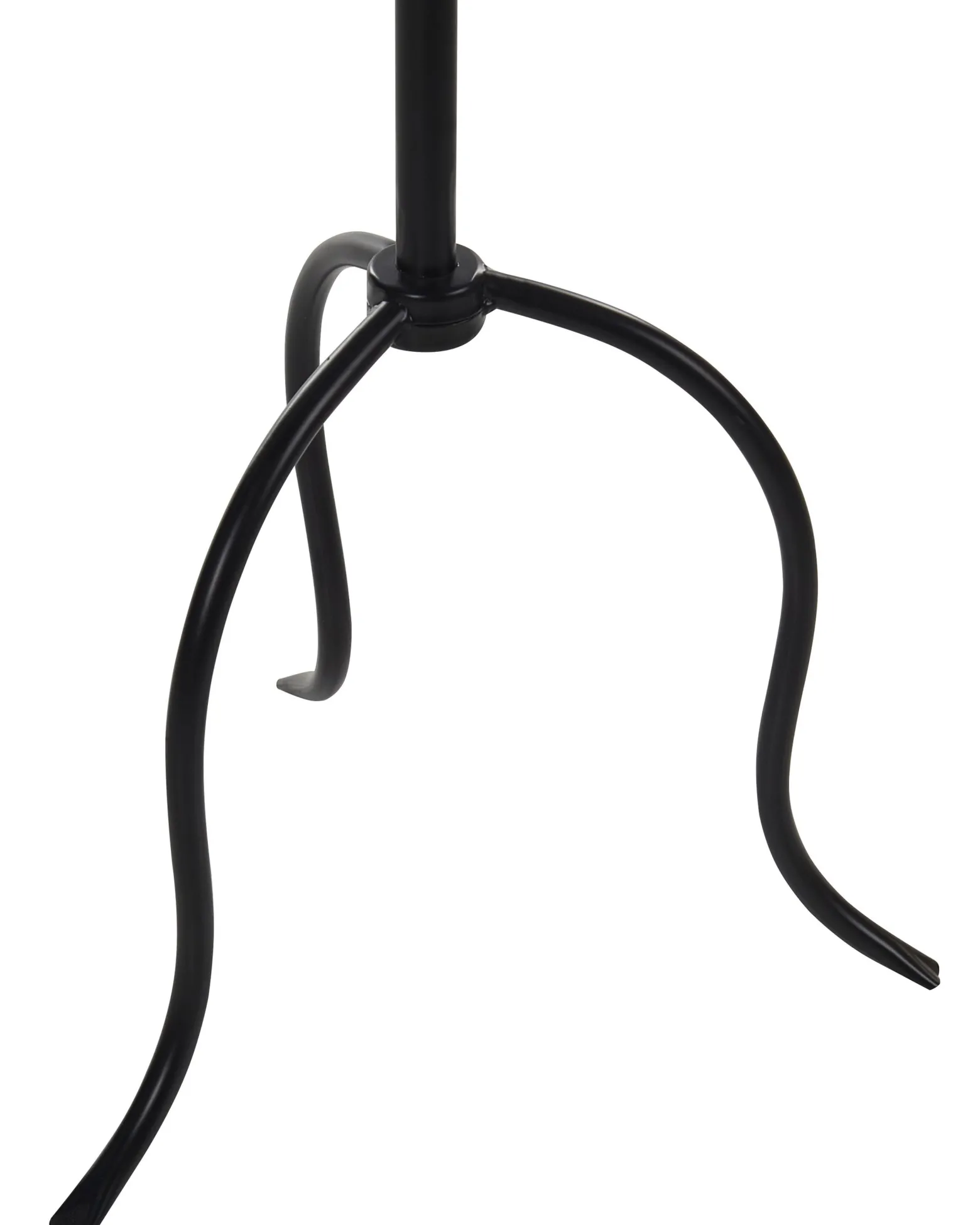 Metalowy świecznik 120 cm czarny