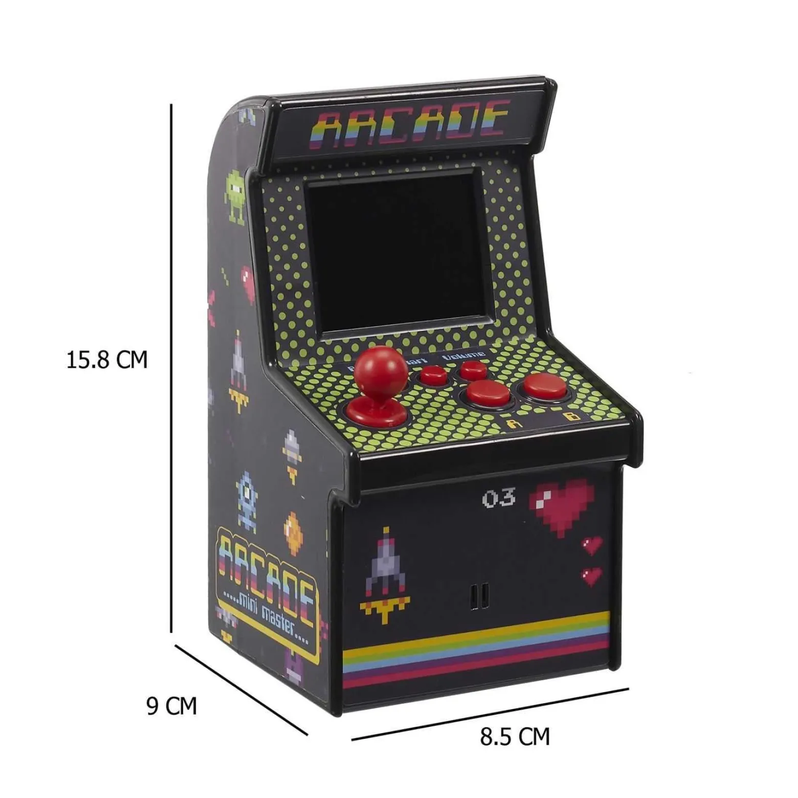 Mini automat z grami Arcade