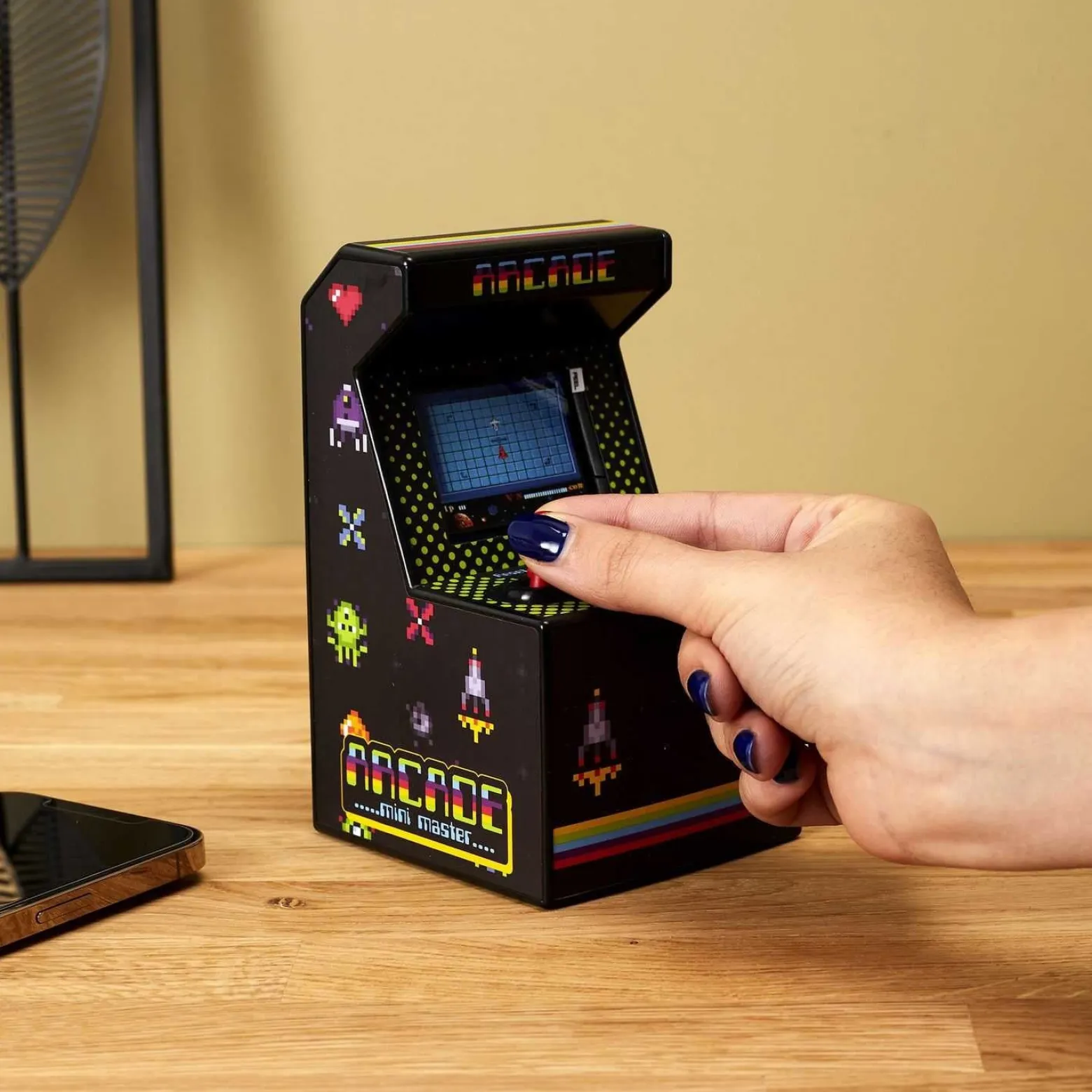 Mini automat z grami Arcade