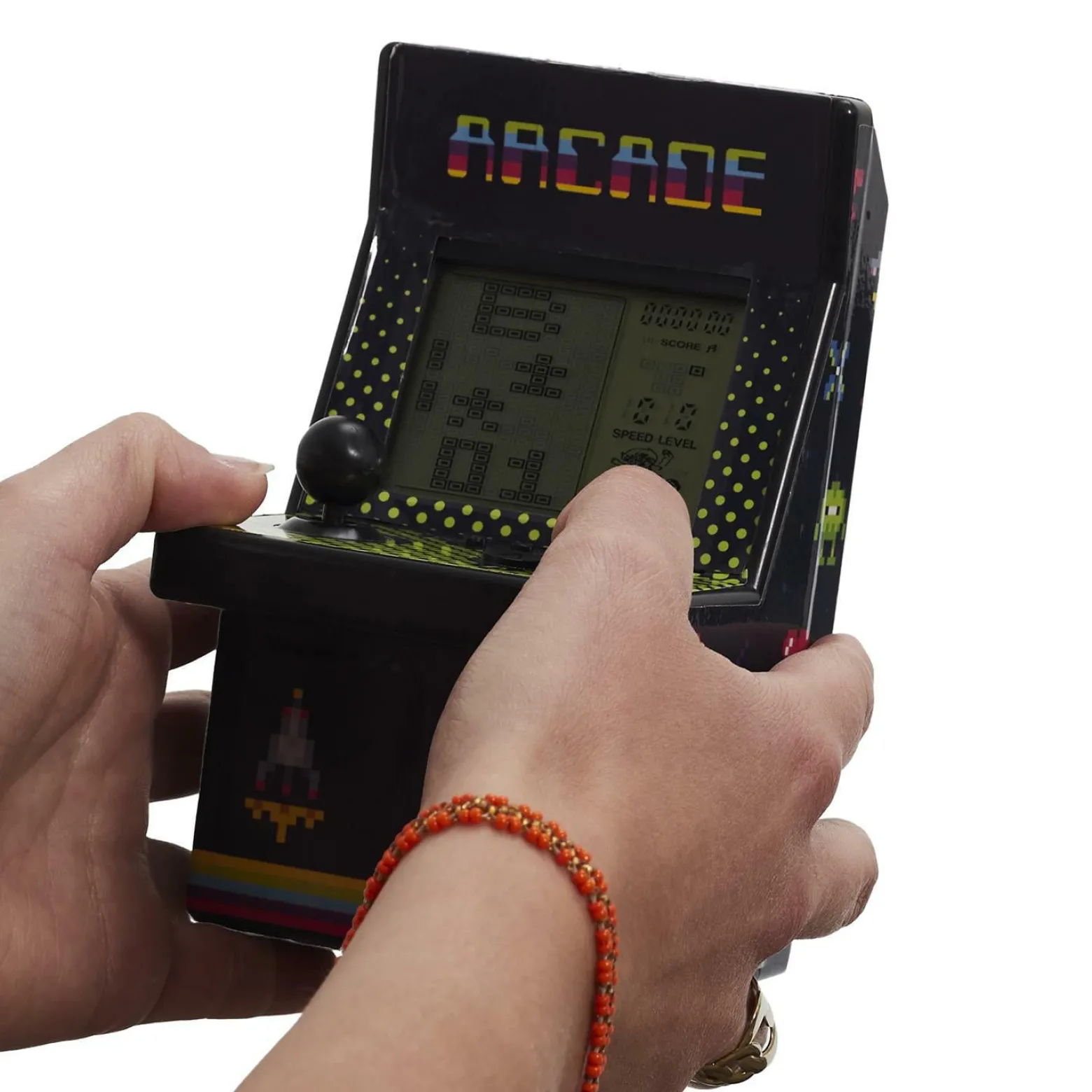 Mini automat z grami Arcade 26 gier w stylu lat 80.