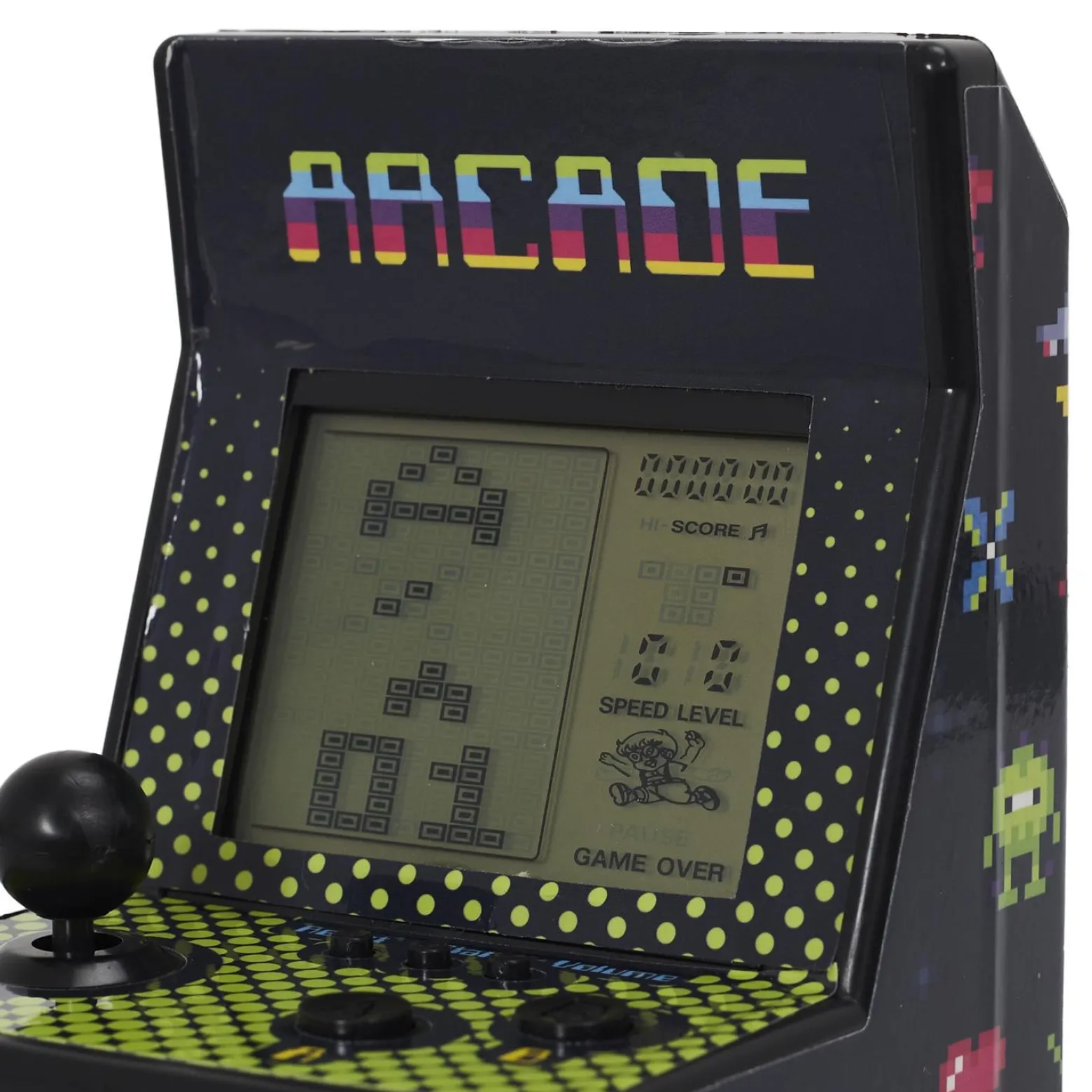 Mini automat z grami Arcade 26 gier w stylu lat 80.