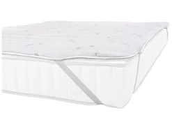 Nakładka na materac Tebos 90x200 cm szara