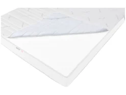 Nakładka na materac Tebos 90x200 cm szara