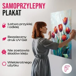 Naklejka samoprzylepna Feeby Kolorowy Kontroler do gier wideo 20x30