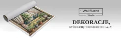 Naklejka wyrwa w ścianie okienny zachód dziura 3D 66x80