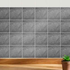 Naklejki na kafelki 10x10 cm Tekstura kamienia naturalnego 24 szt.