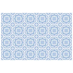 Naklejki na kafelki 10x10 cm Kwiatowe ornamenty w płytkach 24 szt.