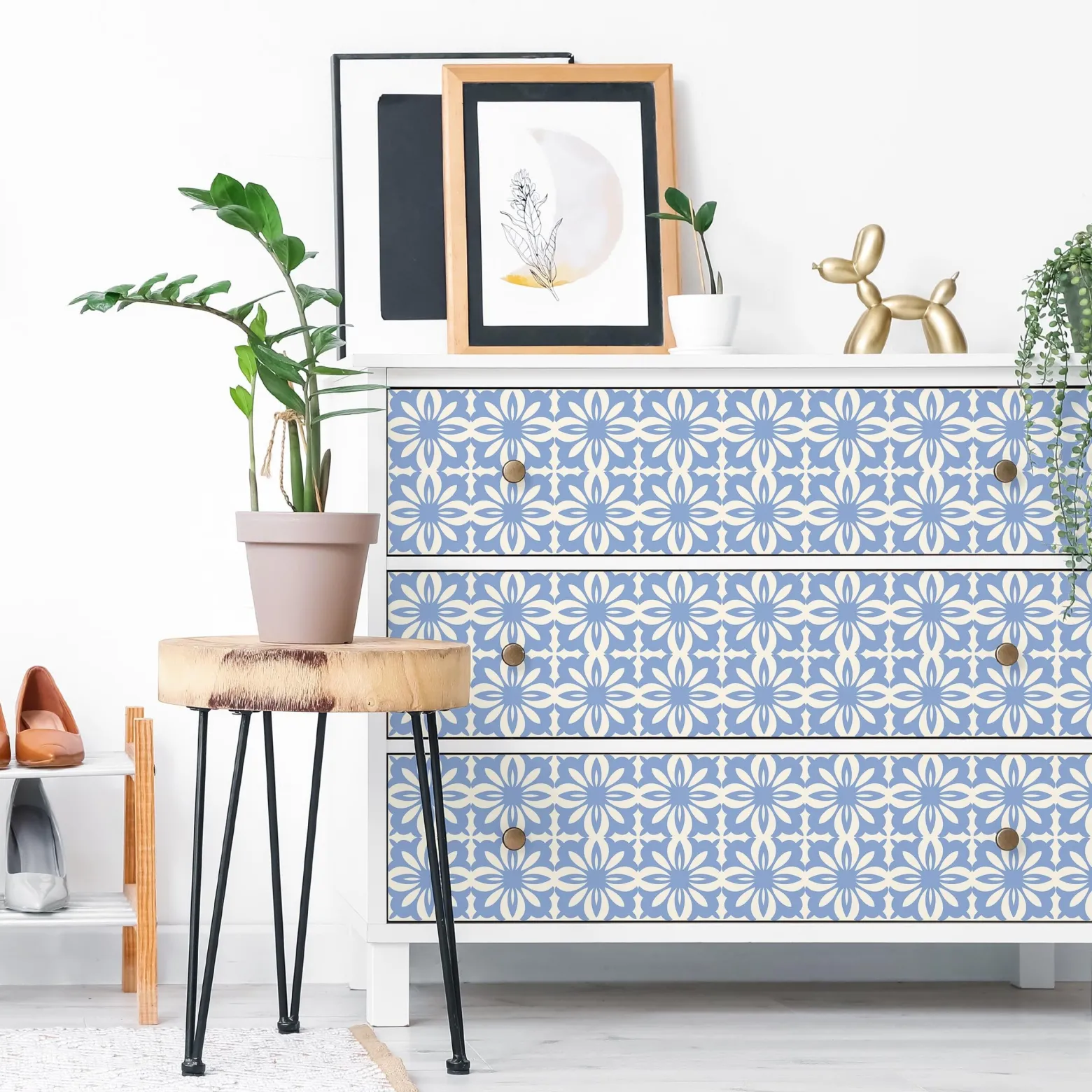 Naklejki Na Płytki ORNAMENTY Styl Boho Mozaika Zestaw