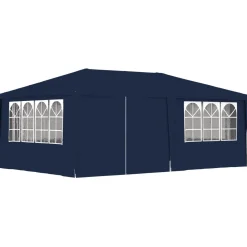 Namiot imprezowy Niebieski 4 x 6 m Polietylen vidaXL
