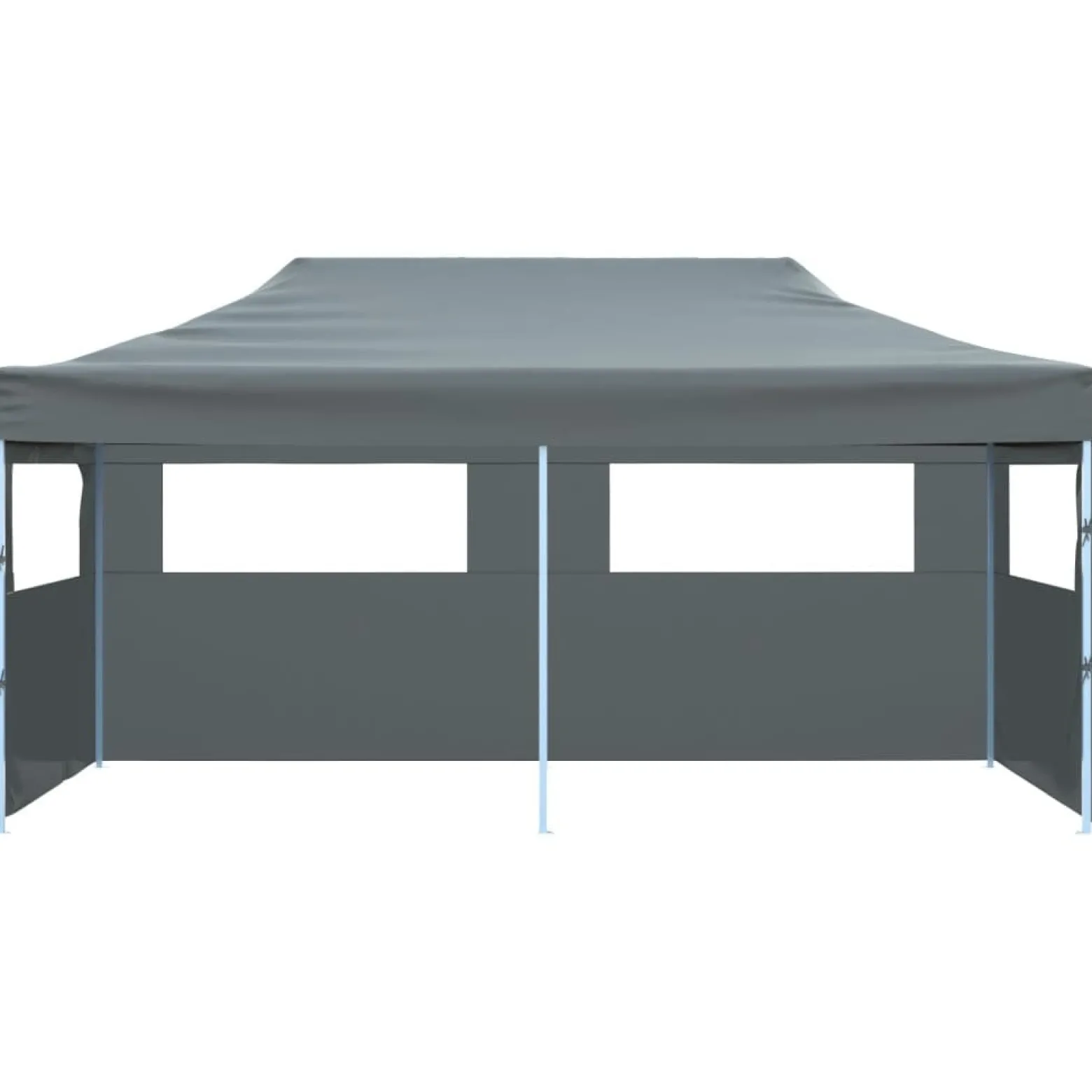 Namiot ogrodowy Antracyt Tkanina with 4 sidewalls vidaXL