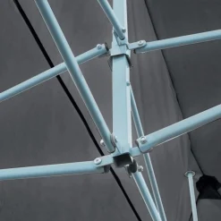 Namiot ogrodowy Antracyt Tkanina with 4 sidewalls vidaXL