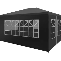 Namiot ogrodowy Antracyt 3 x 4 m Polietylen vidaXL