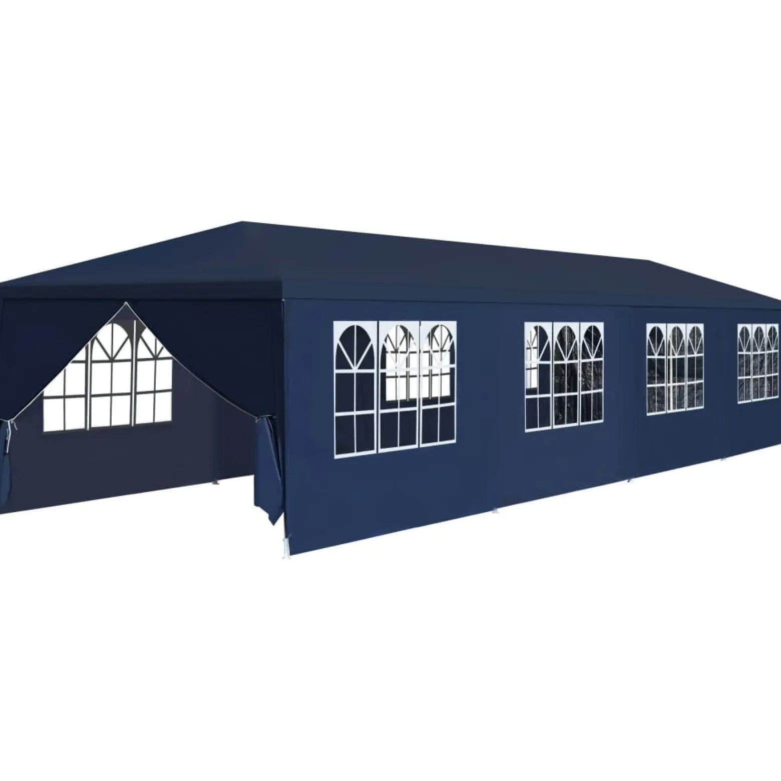 Namiot ogrodowy Niebieski 3 x 12 m Tkanina vidaXL