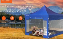 Namiot pawilon do ogrodu 3 x 3 m