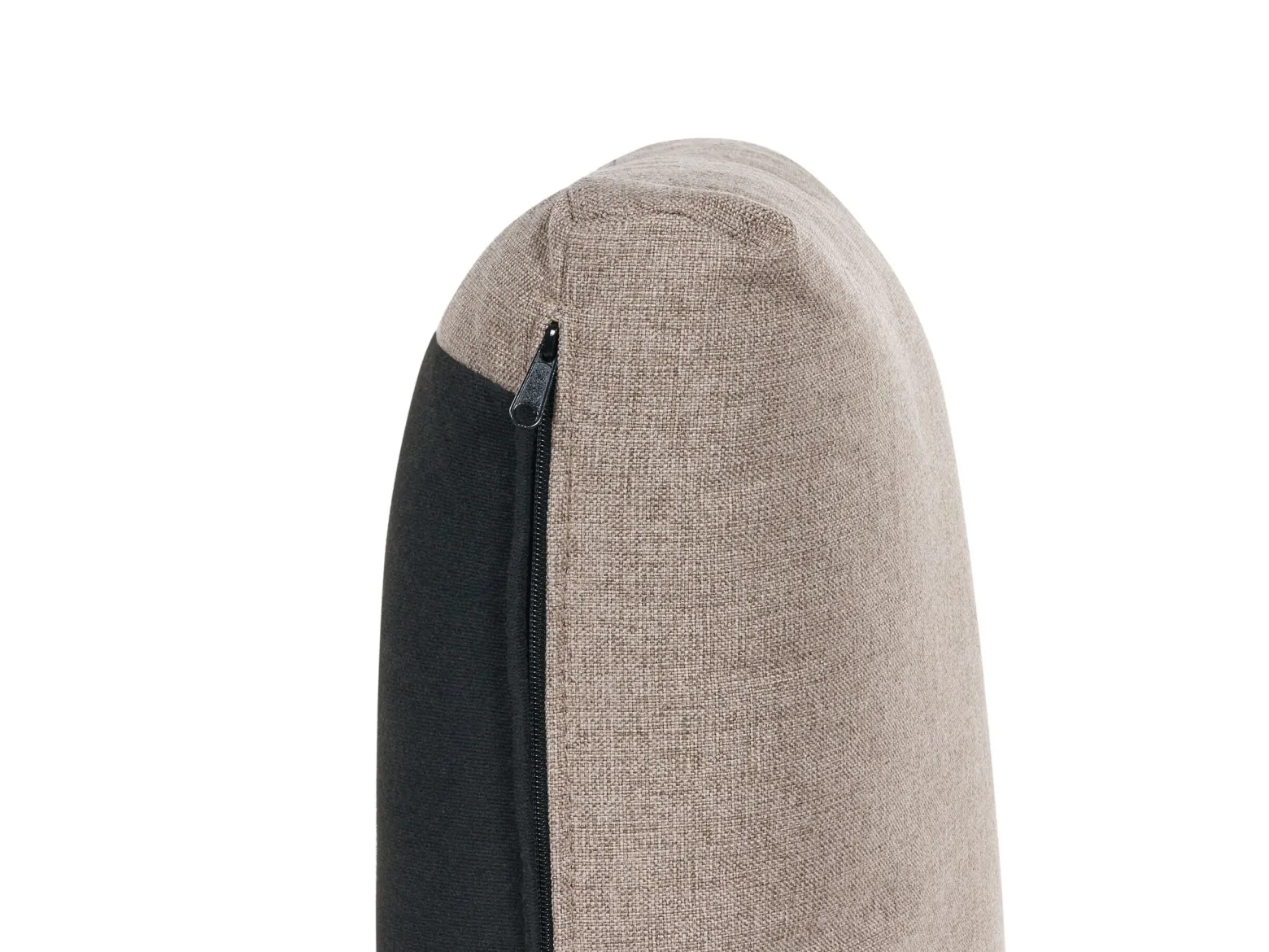 Narożna sofa modułowa tapicerowana 4-osobowa brązowa