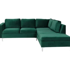 Narożnik ARLANDO VELVET tiffany 10 prawy