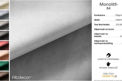 Narożnik lewostronny modułowy Karex-L3 - 490x194x70 cm Jasny szary