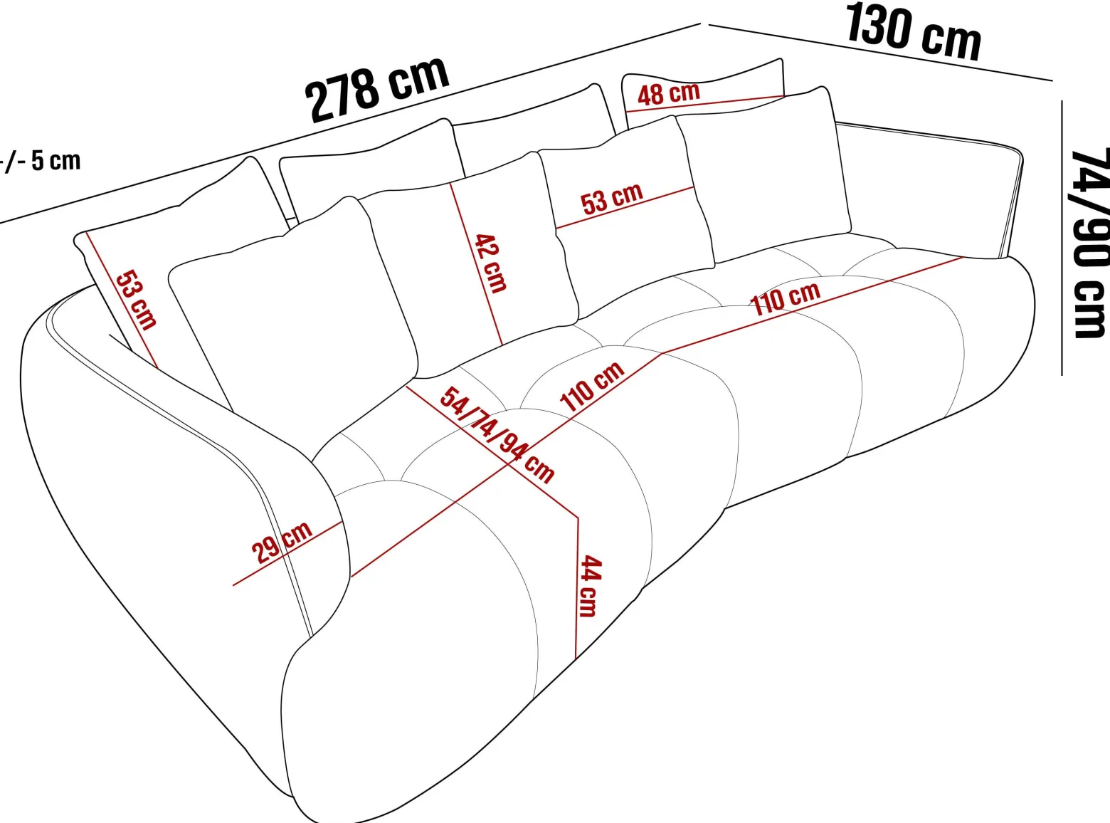 Nowoczesna Sofa BESSO Wersal