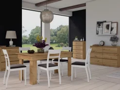 Nowoczesna komoda km3 artisan szafka 3 szuflady do salonu sypialni