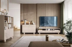 Nowoczesna Komoda Szafka RTV 160 NOMBI Cashmere