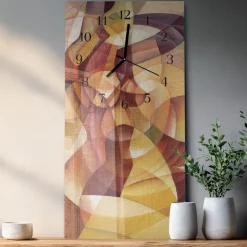 Nowoczesny zegar 30x60 Wzór cichy mechanizm salon