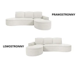 Nowoczesny Stylowy Narożnik MOLLY Abriamo 03 Funkcja Spania