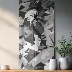 Nowoczesny zegar 30x60 Wzór cichy mechanizm salon