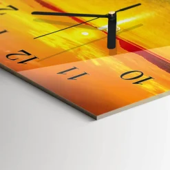 Nowoczesny zegar 30x30 Zachód Słońca design na ścianę